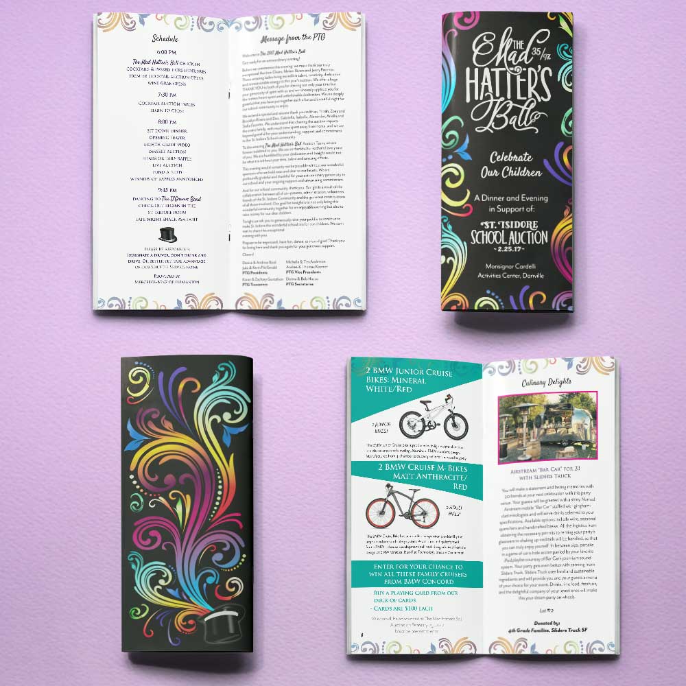 Mad Hatter's Ball Auction Booklet