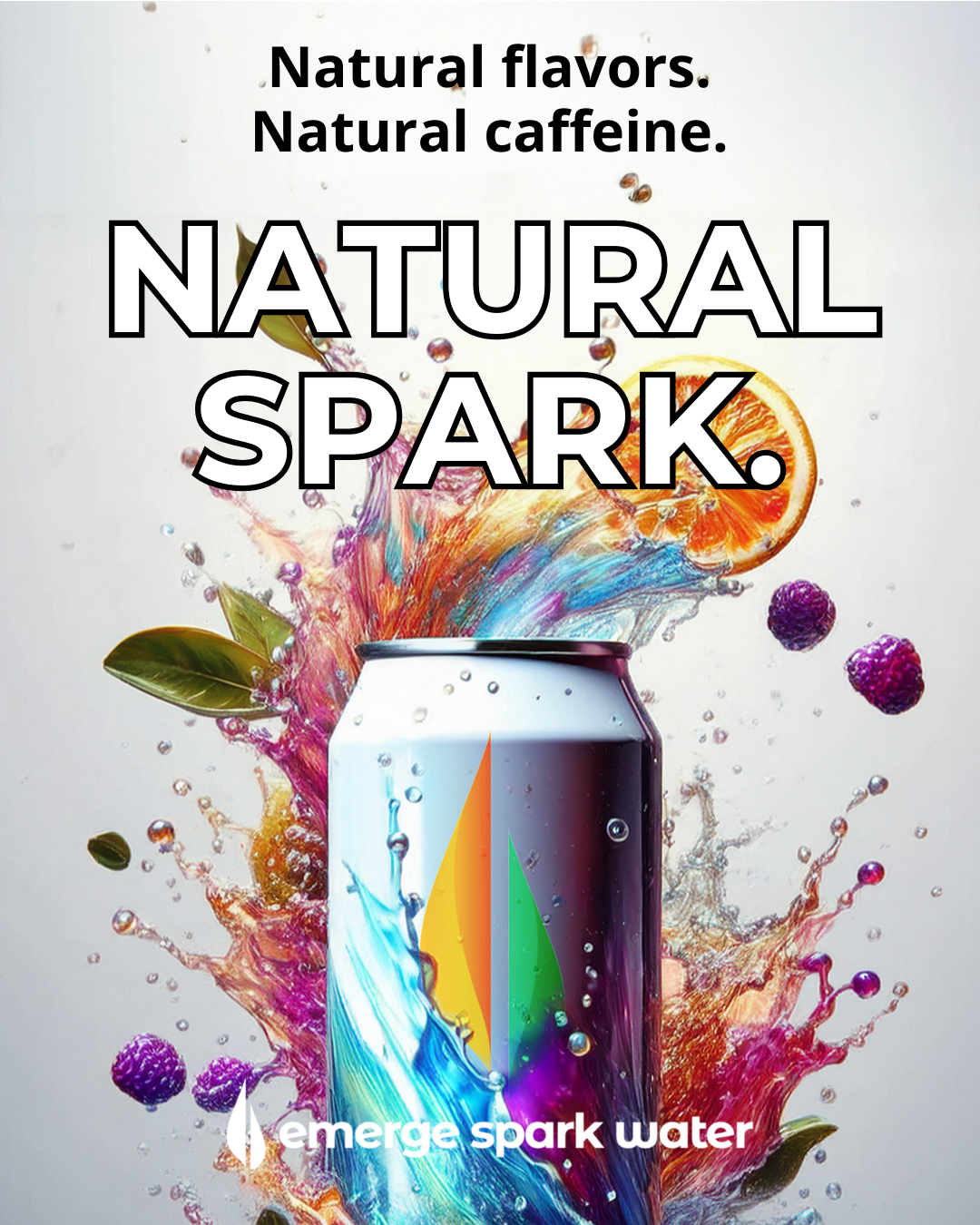 Sample Instagram Post for Emerge Spark Water